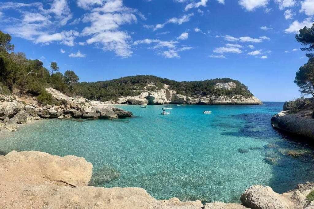Pura Vida Apartamento Con Piscina Cala'N Blanes  Exterior foto