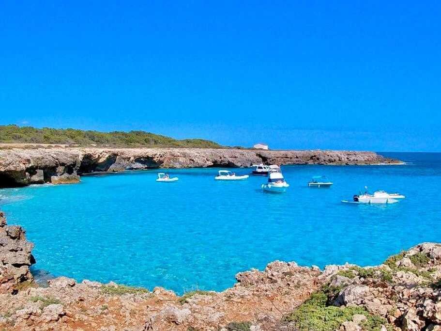 Pura Vida Apartamento Con Piscina Cala'N Blanes  Exterior foto